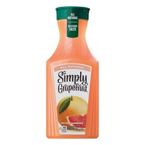 Simply Beverages, Grapefruit Juice Bottle, 52 Oz (Case Of 6)