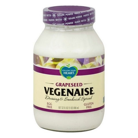Follow Your Heart, Vegenaise Grapeseed Oil, 32 Oz (Case Of 6)