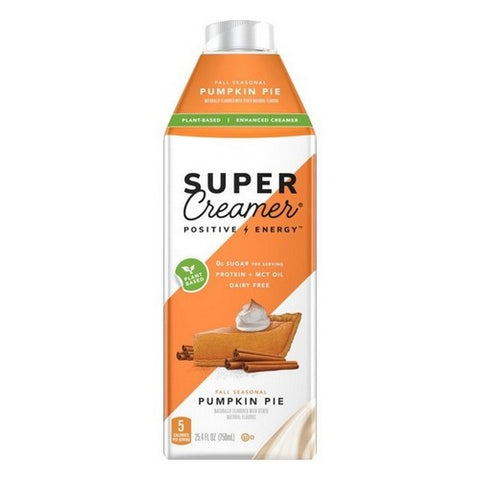Kitu, Super Creamer With Plant Protein And Mct Oil Pumpkin Pie, 25.4 Oz (Case Of 6)