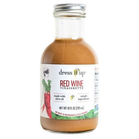 Dress It Up Dressing, Red Wine Vinaigrette, 10 Oz (Case Of 6)