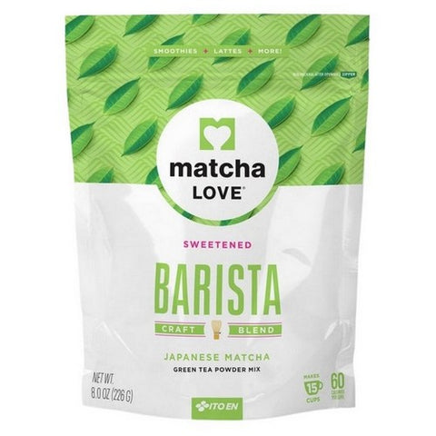 Matcha Love, Sweetened Barista Matcha Powder, 8 Oz