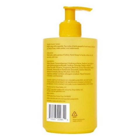 Safely, Bright Hand Soap, 16 Oz (Case Of 6)