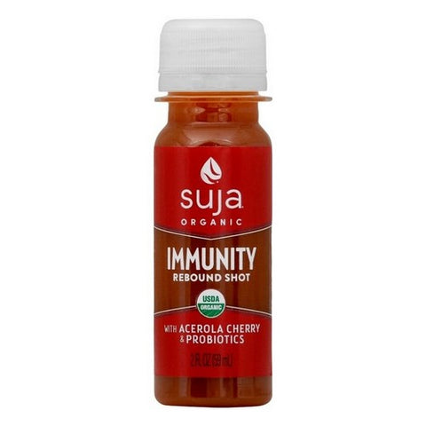 Suja, Organic Immunity Rebound Shot With Acerola Cherry And Probiotics, 2 Oz (Case Of 10)