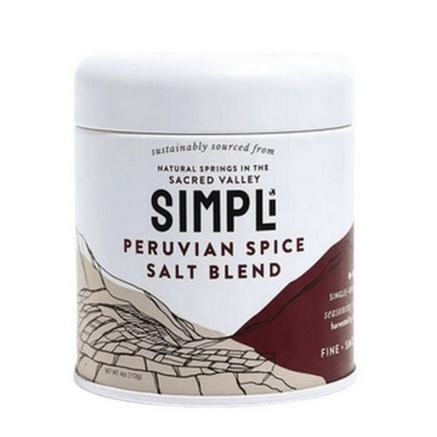 Simpli, Peruvian Spice Salt Blend, 4 Oz (Case Of 12)