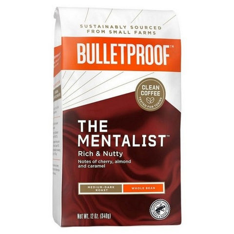 Bulletproof, Mentalist Whole Bean Coffee, 12 Oz (Case Of 6)