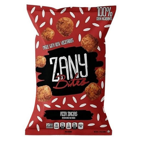 Zany Bites, Pizza Zingers Rice Snack, 1.75 Oz (Case Of 5)