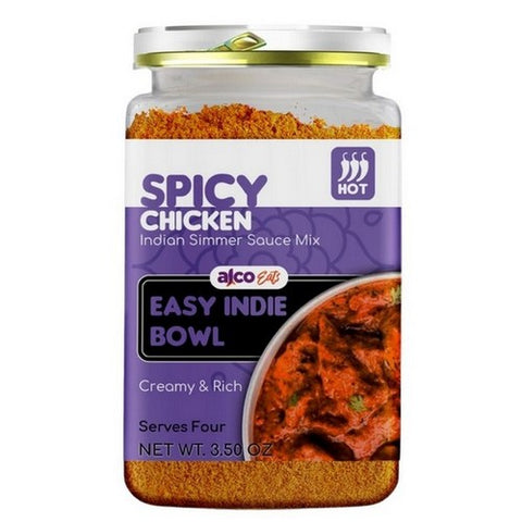 Alcoeats, Spicy Chicken Simmer Sauce Mix, 3.5 Oz (Case Of 6)