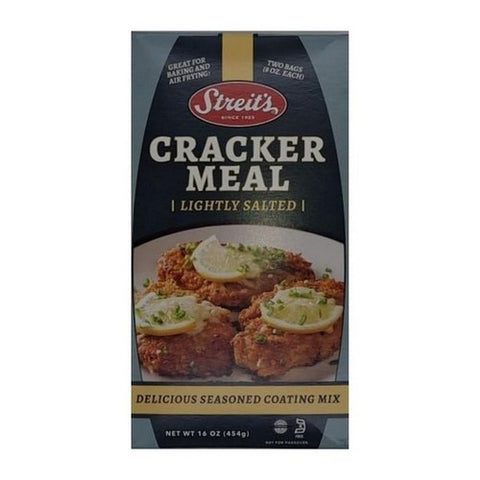 Streits, Crackers Meal Lightly Salted, 16 Oz (Case Of 12)