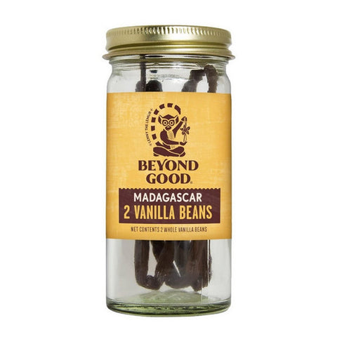 Beyond Good, Madagascar Vanilla Beans, 2 Count (Case Of 6)