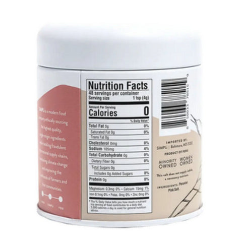 Simpli, Peruvian Pink Finishing Salt, 5 Oz (Case Of 12)