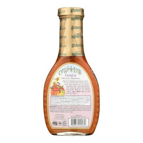 Organicville, Organic French Style Dressing, 8 Oz (Case Of 6)