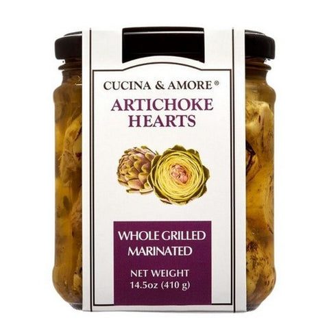 Cucina & Amore, Whole Artichoke Hearts, 14.5 Oz (Case Of 6)