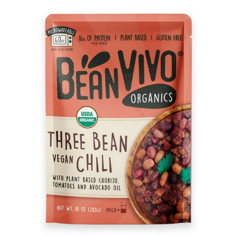 Beanvivo, Organic Three Bean Chili, 10 Oz (Case Of 6)
