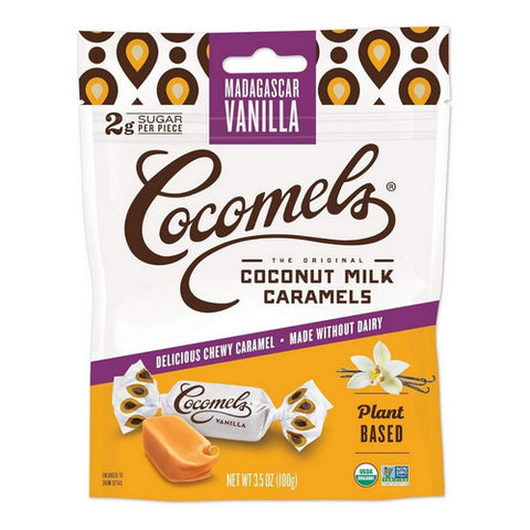 Cocomels, Cocomel Organic Coconut Milk Caramels Vanilla, 3.5 Oz (Case Of 6)
