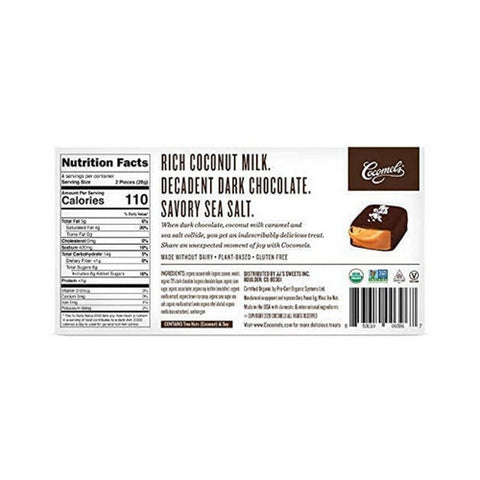 Cocomels, Coconut Milk Caramels Case, 4 Oz (Case Of 6)