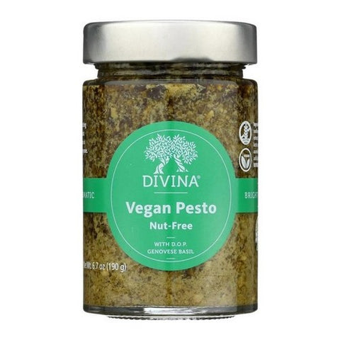 Divina, Vegan Pesto, 6.7 Oz (Case Of 6)