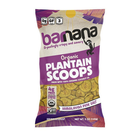 Barnana, Organic Cassava Chips Himalayan Pink Salt, 5 Oz (Case Of 6)