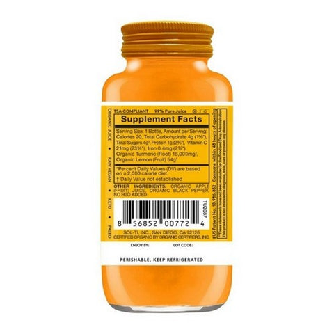Solti, Classic Turmeric Supershot, 2 Oz (Case Of 12)