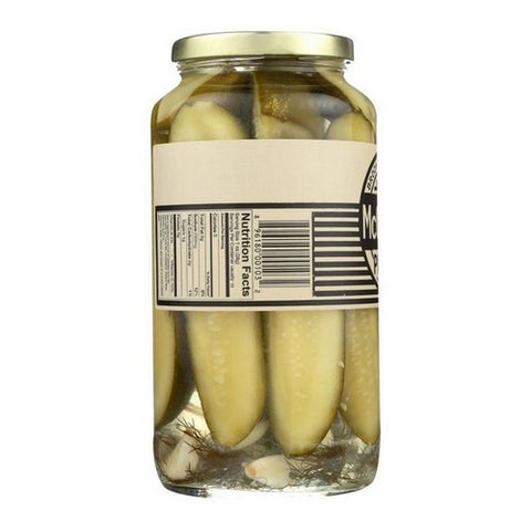 Mcclures Pickles, Pickles Spears Garlic Dill, 32 Oz (Case Of 6)