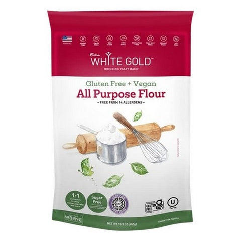 Extra White Gold, Flour All Purpose, 15.9 Oz (Case Of 6)