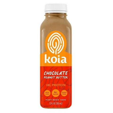 Koia, Protein Drink Chocolate Peanut Butter, 12 Oz (Case Of 6)