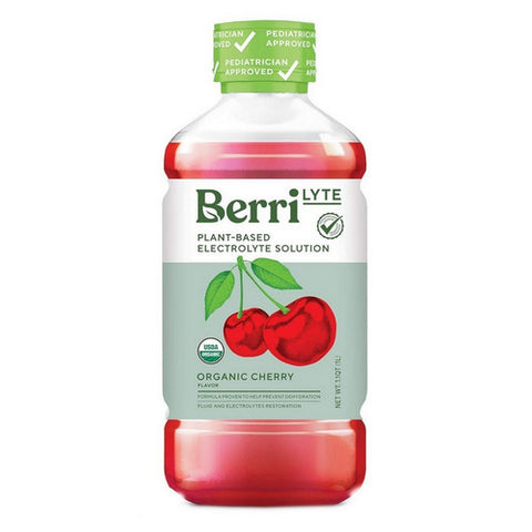 Berri Lyte, Plant Based Electrolyte Solution Organic Cherry, 1 Litre (Case Of 6)