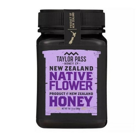 Taylor Pass, Mative Flower Honey, 17.6 Oz (Case Of 6)