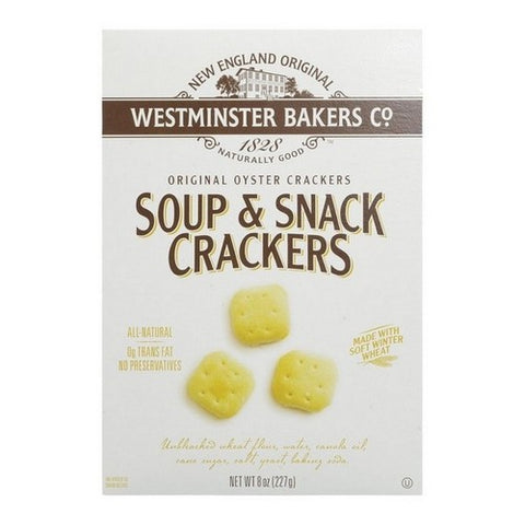 Westminster Bakers Co., Westminster Bakers Co Crackers, 8 Oz (Case Of 12)