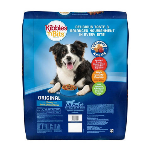 Kibbles N Bits, Original Savory Beef And Chicken Flavor Dry Dog Food, 31 Lbs