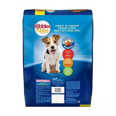 Kibbles N Bits, Savory Beef And Chicken Flavored Small Breed Dog Food, 16 Lbs