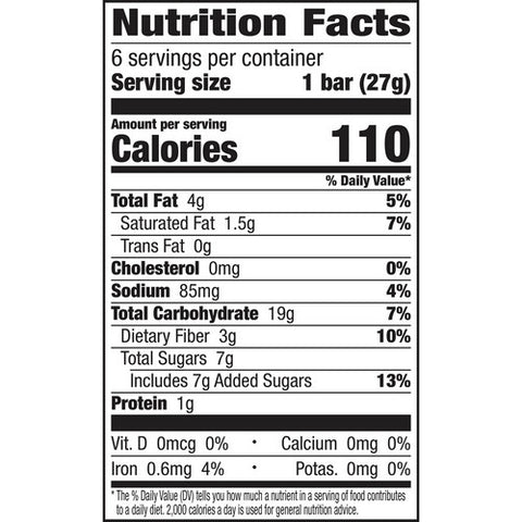 General Mills, Cinnamon Toast Crunch Soft Baked Oat Bars, 5.76 Oz (Case Of 5)