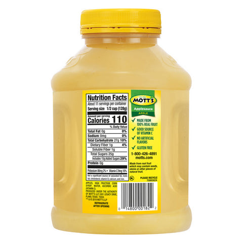 Mott's, Applesauce Jar, 48 Oz (Case Of 8)