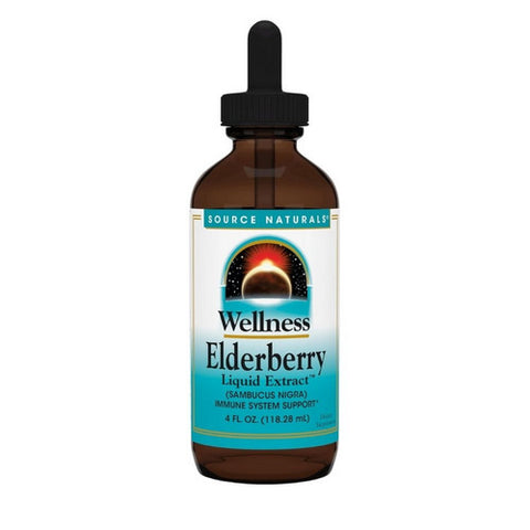 Source Naturals, Wellness Elderberry Liquid Extract, 4 oz