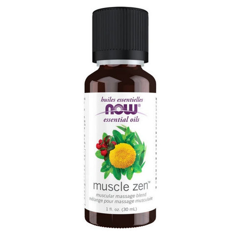 Now Foods, Muscle Zen Oil Blend, 1 Oz