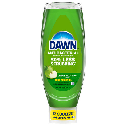 Dawn, Antibacterial Ez Squeeze Hand Soap With Apple Blossom Scent, 22 Oz (Case Of 8)