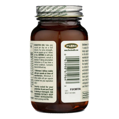 Flora, Childrens Probiotic, 60 Count