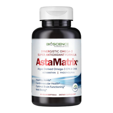 AstaMatrix, AstaMatrix Algae Omega 3 DHA EPA, 60 Softgels