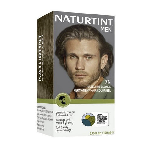 Naturtint, Men's Permanent Hair Color 7N Hazelnut Blonde, 5.75 Oz