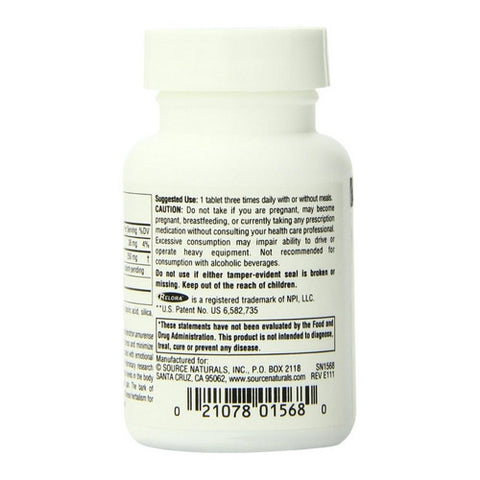 Source Naturals, Relora, 45 Tabs