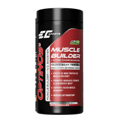 EC Sports, Opti NOS Muscle Builder, 90 Capsules