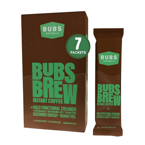 Bubs Naturals, Instant Coffee Plus MCT, 7 Count