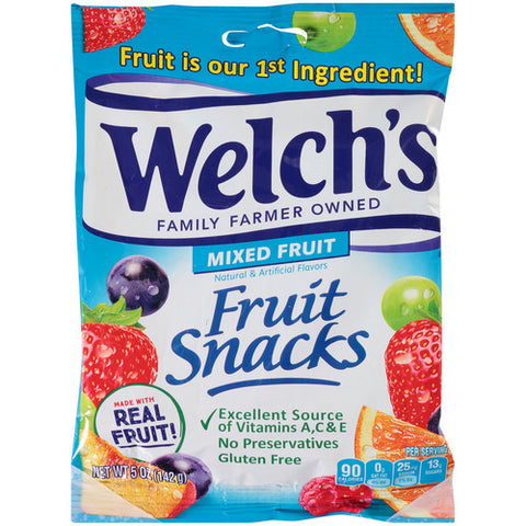 Welch's, Mixed Fruit Snacks, 5 Oz (Case Of 12)