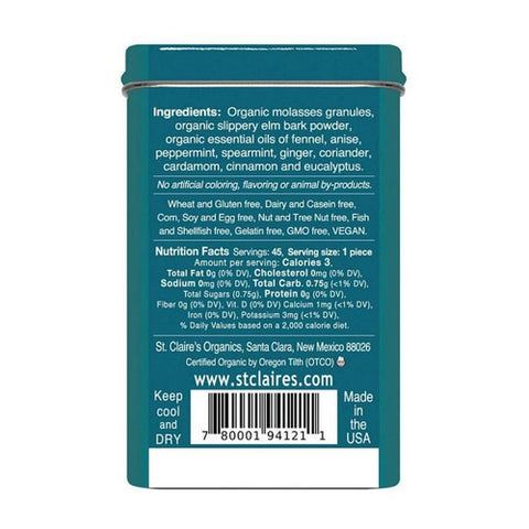 St.Claires Organics, Organic Tummy Soothers, 1.5 Oz