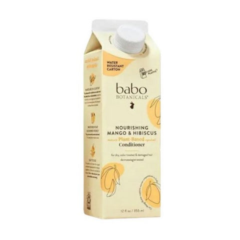 Babo Botanicals, Mango & Hibiscus Nourishing Conditioner, 12 Oz
