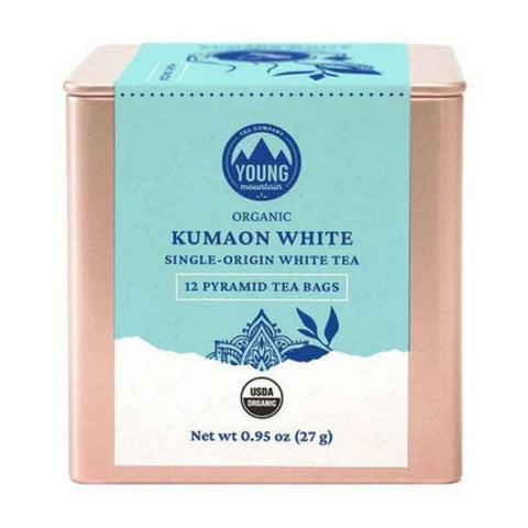 Young Mountain Tea, Organic Kumaon White Tea, 12 Bags