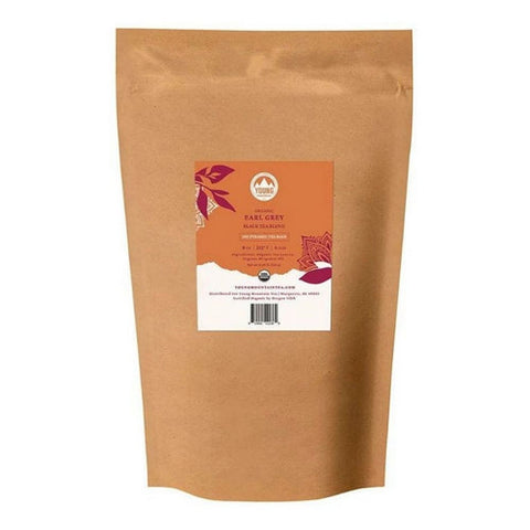 Young Mountain Tea, Organic Earl Grey Tea, 100 Bags