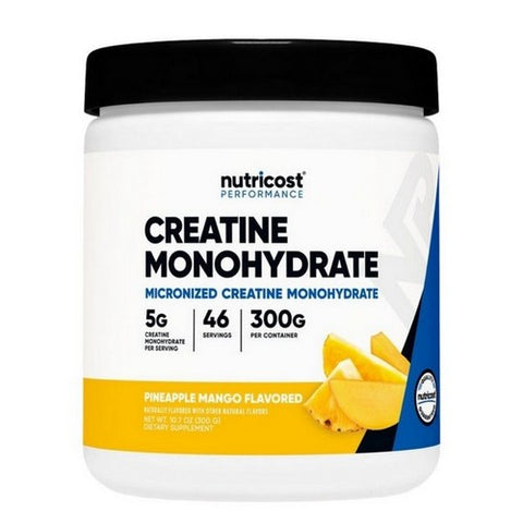 Nutricost, Creatine Monohydrate Powder Pineapple Mango, 300 Grams
