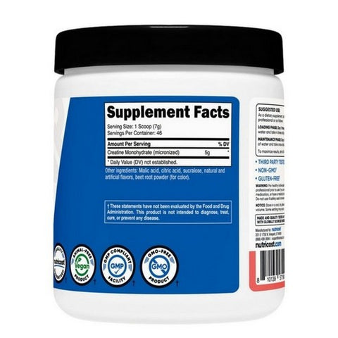Nutricost, Creatine Monohydrate Powder Watermelon, 300 Grams