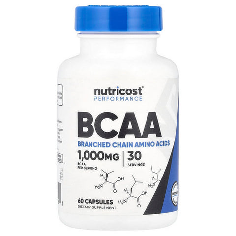 Nutricost, BCAA Capsules, 500 Mg, 60 Count
