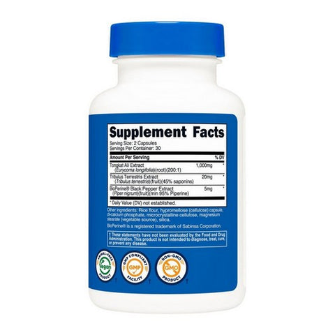 Nutricost, Tongkat Ali, 1000 Mg, 56 Caps